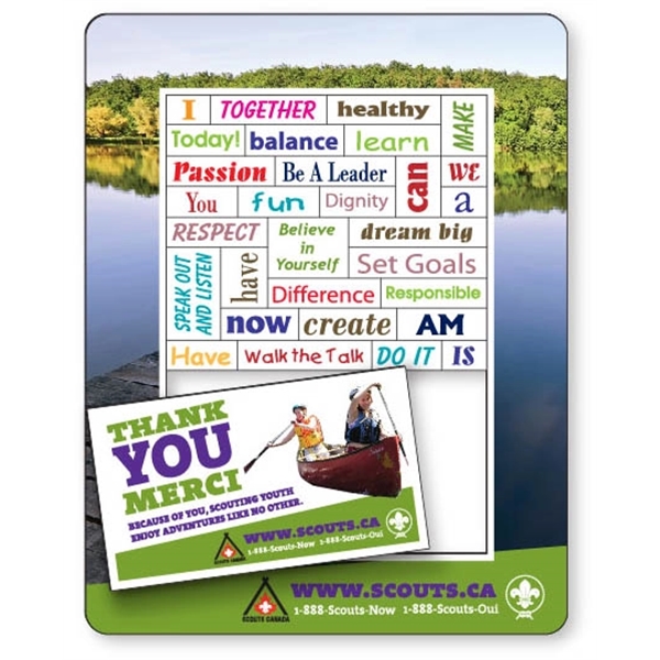 Magnetic Photo Frame Word Set Full Color Imprint directly on to... from ASI 87400 ArtechPro