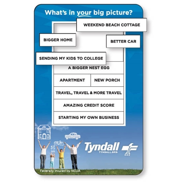 Magnetic Photo Frame Word Set Full Color Imprint directly on to... from ASI 87400 ArtechPro