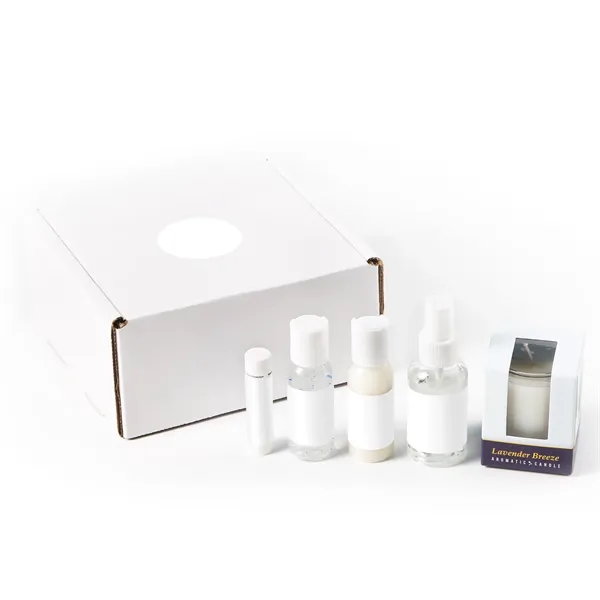 Includes natural beeswax lip moisturizer, moisturizing sanitizer, fabric spray, lotion, &... from ASI 61966 HPG / Mixie