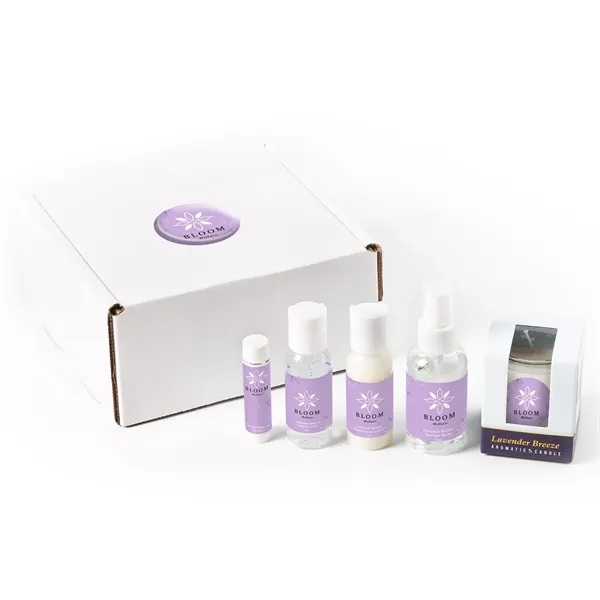 Includes natural beeswax lip moisturizer, moisturizing sanitizer, fabric spray, lotion, &... from ASI 61966 HPG / Mixie