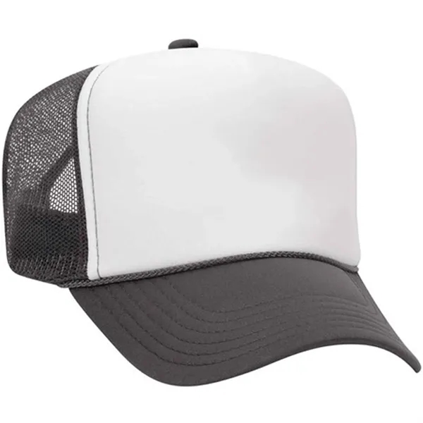 OTTO 5 PANEL HIGH CROWN MESH BACK TRUCKER HAT... from ASI 30208 A P Specialties / AP Specialties