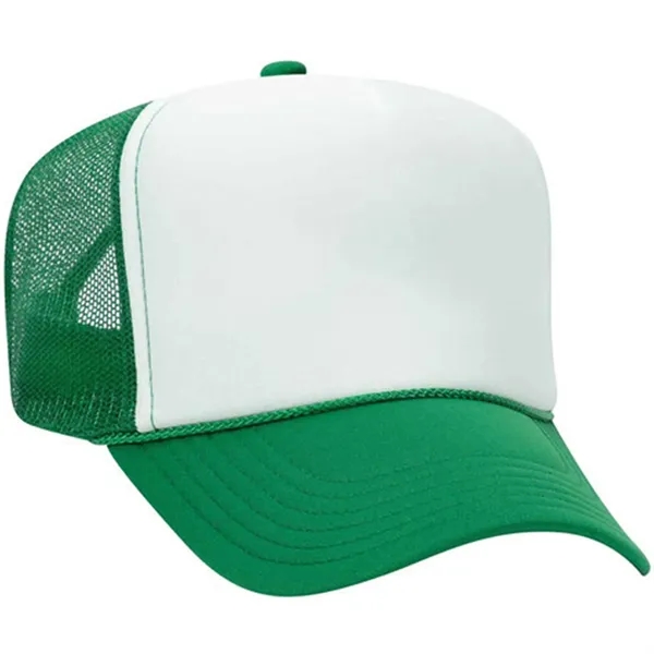OTTO 5 PANEL HIGH CROWN MESH BACK TRUCKER HAT... from ASI 30208 A P Specialties / AP Specialties