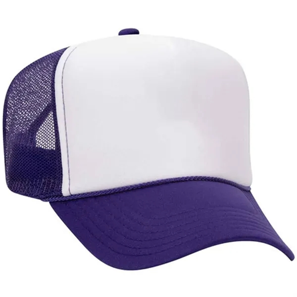 OTTO 5 PANEL HIGH CROWN MESH BACK TRUCKER HAT... from ASI 30208 A P Specialties / AP Specialties
