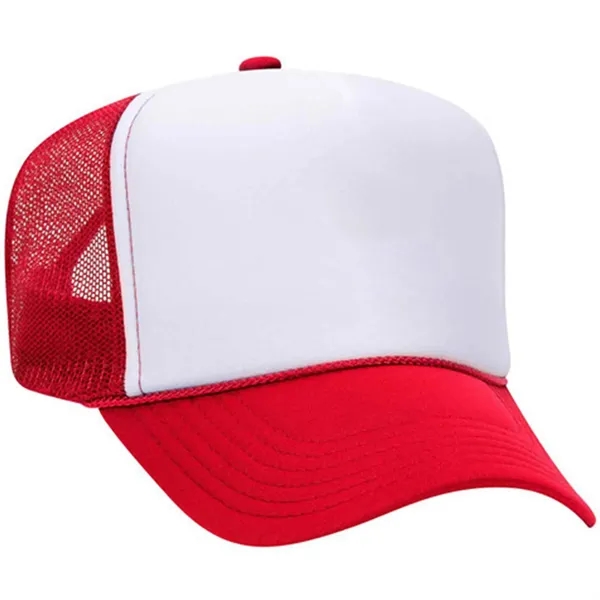 OTTO 5 PANEL HIGH CROWN MESH BACK TRUCKER HAT... from ASI 30208 A P Specialties / AP Specialties