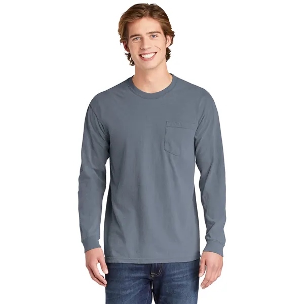 COMFORT COLORS ADULT 6.1 OZ LONG-SLEEVE POCKET T-SHIRT... from ASI 30208 A P Specialties / AP Specialties