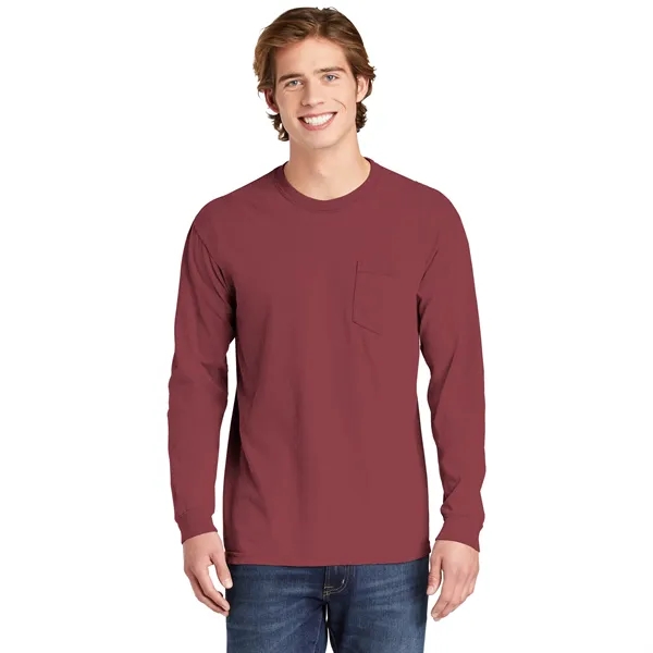 COMFORT COLORS ADULT 6.1 OZ LONG-SLEEVE POCKET T-SHIRT... from ASI 30208 A P Specialties / AP Specialties
