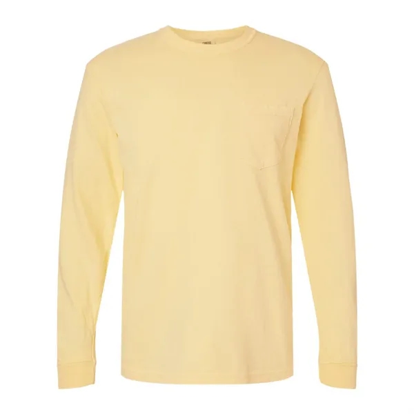 COMFORT COLORS ADULT 6.1 OZ LONG-SLEEVE POCKET T-SHIRT... from ASI 30208 A P Specialties / AP Specialties
