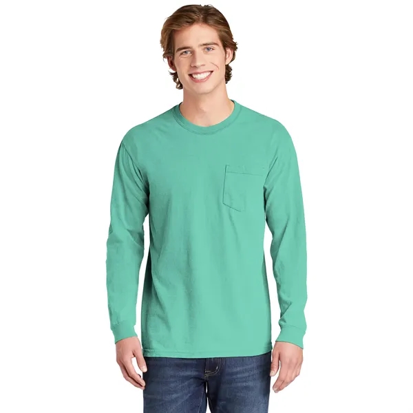 COMFORT COLORS ADULT 6.1 OZ LONG-SLEEVE POCKET T-SHIRT... from ASI 30208 A P Specialties / AP Specialties