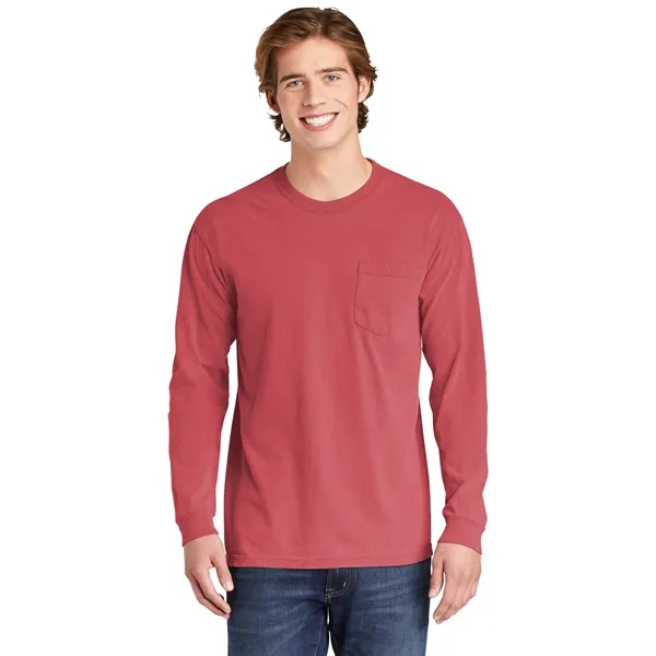 COMFORT COLORS ADULT 6.1 OZ LONG-SLEEVE POCKET T-SHIRT... from ASI 30208 A P Specialties / AP Specialties