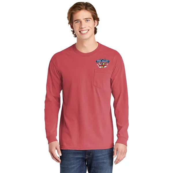 COMFORT COLORS ADULT 6.1 OZ LONG-SLEEVE POCKET T-SHIRT... from ASI 30208 A P Specialties / AP Specialties