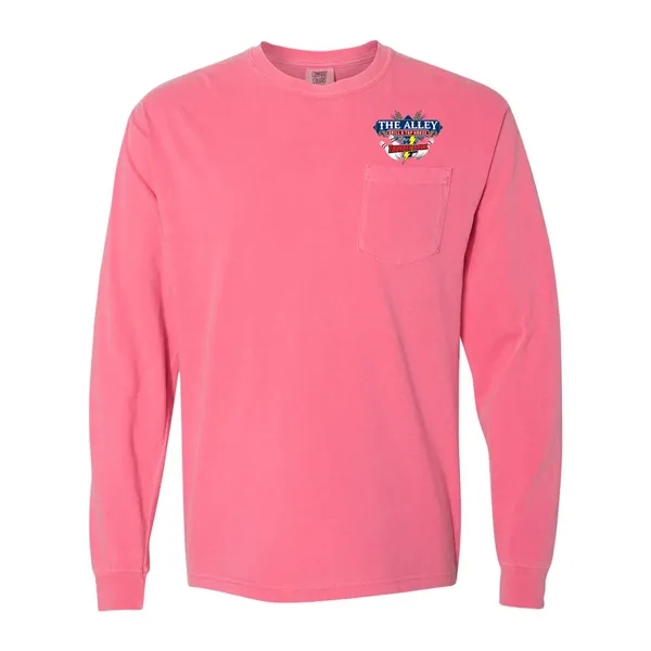 COMFORT COLORS ADULT 6.1 OZ LONG-SLEEVE POCKET T-SHIRT... from ASI 30208 A P Specialties / AP Specialties