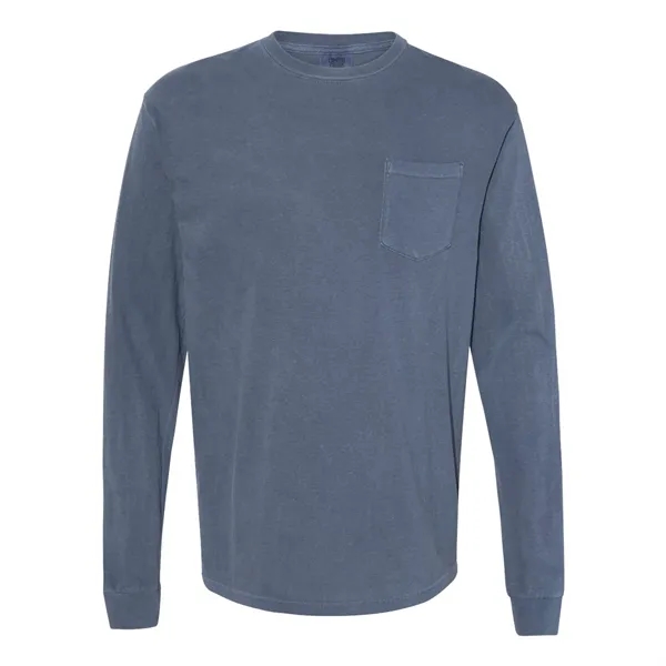 COMFORT COLORS ADULT 6.1 OZ LONG-SLEEVE POCKET T-SHIRT... from ASI 30208 A P Specialties / AP Specialties