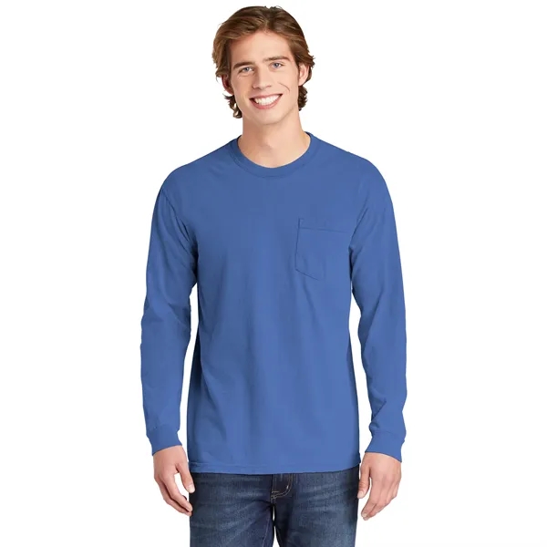 COMFORT COLORS ADULT 6.1 OZ LONG-SLEEVE POCKET T-SHIRT... from ASI 30208 A P Specialties / AP Specialties