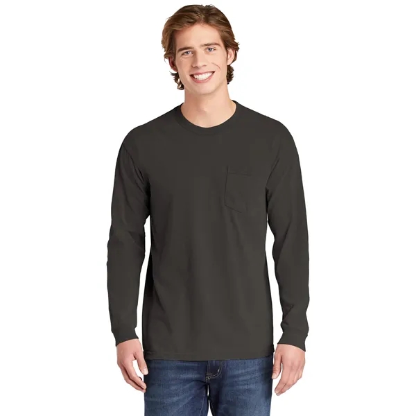 COMFORT COLORS ADULT 6.1 OZ LONG-SLEEVE POCKET T-SHIRT... from ASI 30208 A P Specialties / AP Specialties