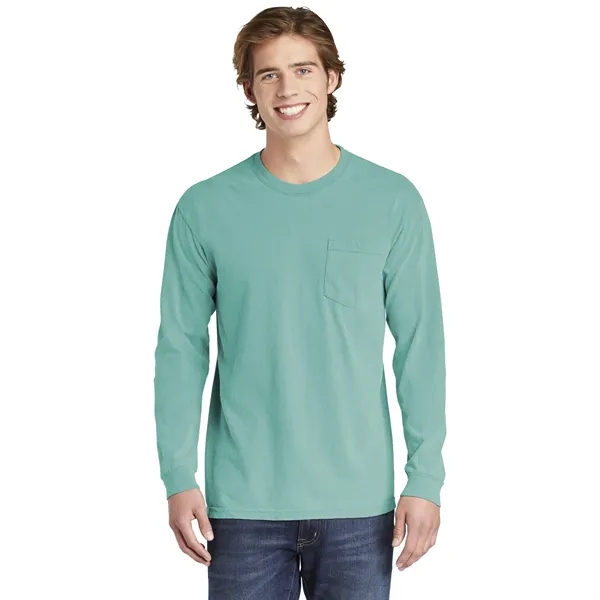 COMFORT COLORS ADULT 6.1 OZ LONG-SLEEVE POCKET T-SHIRT... from ASI 30208 A P Specialties / AP Specialties