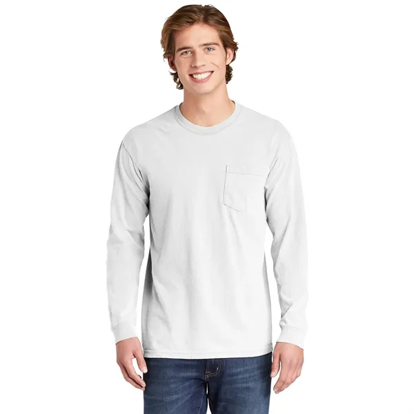 COMFORT COLORS ADULT 6.1 OZ LONG-SLEEVE POCKET T-SHIRT... from ASI 30208 A P Specialties / AP Specialties