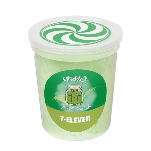 Cotton Candy Tub with Custom Label... from ASI 44900 NC Custom (CI/Lanco) / Chocolate Inn