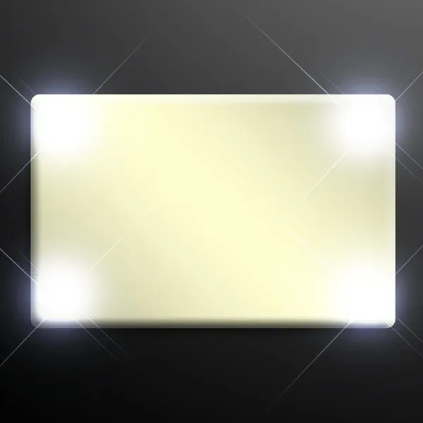 In-stock rectangle shape flashing pin with logo.... from ASI 34194 ALightPromos / Alight Promotional Products