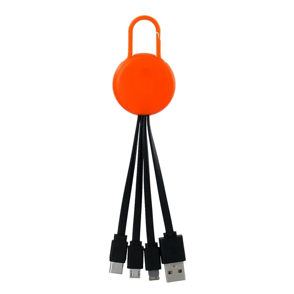 COLORFUL CLIP 3 IN 1 CHARGING CABLE... from ASI 30208 A P Specialties / AP Specialties