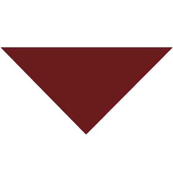 Large pet collar bandana made of 100% cotton with one-color imprint.... from ASI 92980 WOV-IN® / Promopet