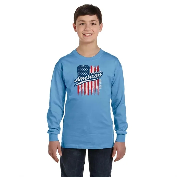 Gildan Heavy Cotton Youth Long Sleeve T-Shirt... from ASI 30208 A P Specialties / AP Specialties