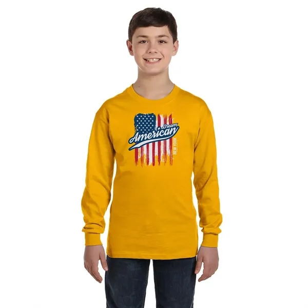 Gildan Heavy Cotton Youth Long Sleeve T-Shirt... from ASI 30208 A P Specialties / AP Specialties