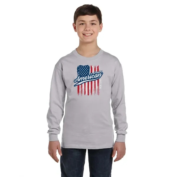 Gildan Heavy Cotton Youth Long Sleeve T-Shirt... from ASI 30208 A P Specialties / AP Specialties
