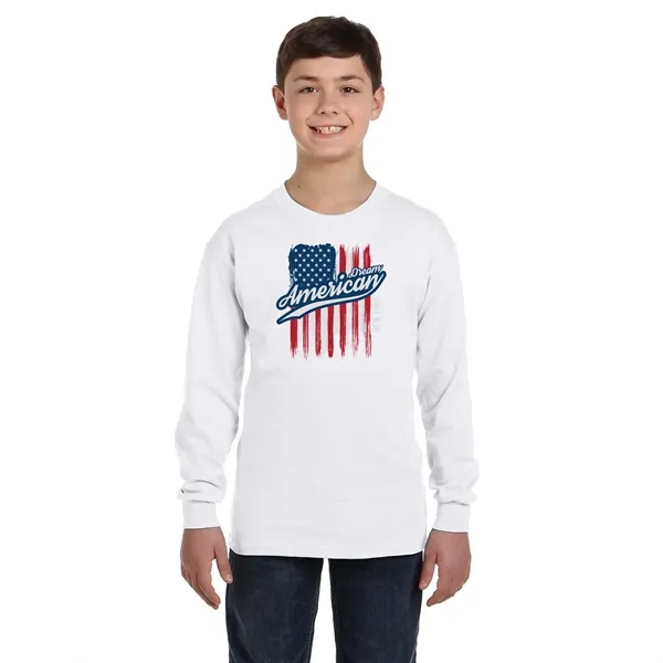 Gildan Heavy Cotton Youth Long Sleeve T-Shirt... from ASI 30208 A P Specialties / AP Specialties
