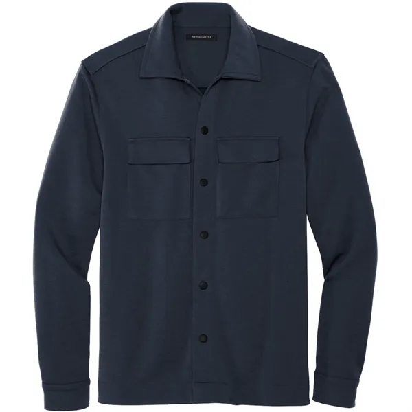 MERCER+METTLE™ DOUBLE-KNIT SNAP FRONT EMBLEM JACKET... from ASI 30208 A P Specialties / AP Specialties