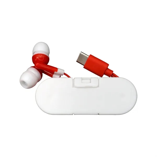 Type C Ear Bud Wrap Phone Stand... from ASI 30208 A P Specialties / AP Specialties
