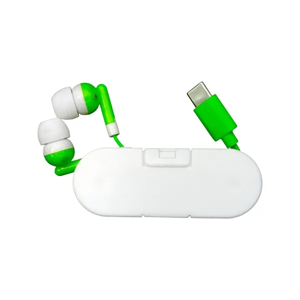 Type C Ear Bud Wrap Phone Stand... from ASI 30208 A P Specialties / AP Specialties