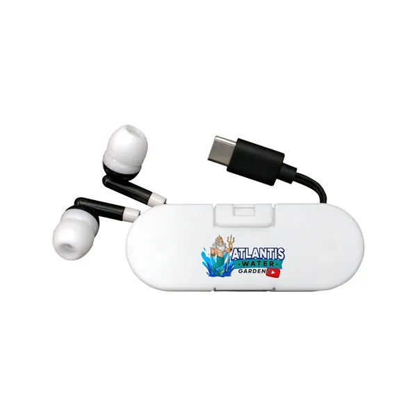 Type C Ear Bud Wrap Phone Stand... from ASI 30208 A P Specialties / AP Specialties