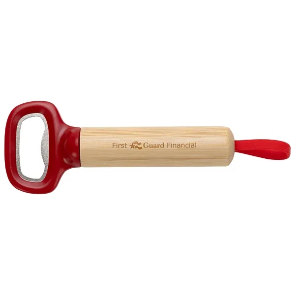 Bamboo Bottle Opener... from ASI 36730 Ariel Premium Supply Inc
