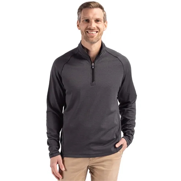 Men's sweatshirt with a half-zip and moisture-wicking performance.... from ASI 47965 Cutter & Buck