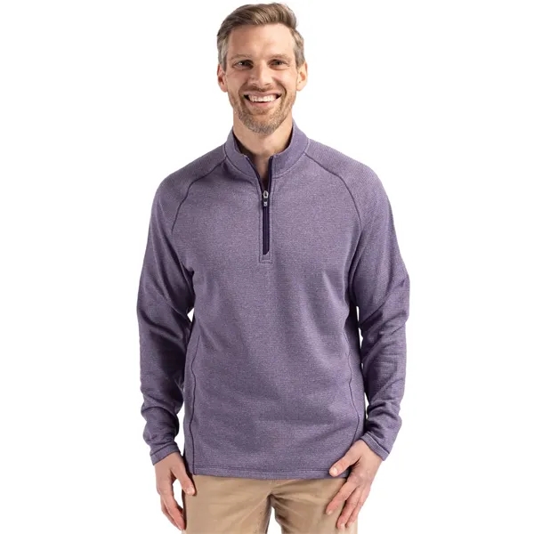 Men's sweatshirt with a half-zip and moisture-wicking performance.... from ASI 47965 Cutter & Buck