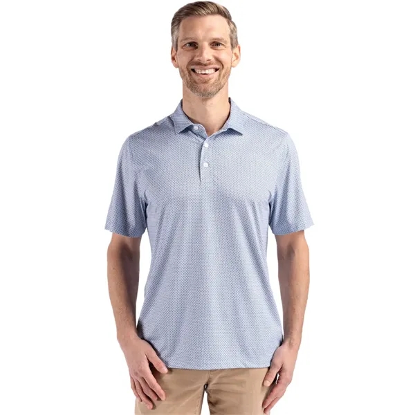 Men's polo with short sleeves, 4-way stretch, and UPF50+ sun protection.... from ASI 47965 Cutter & Buck