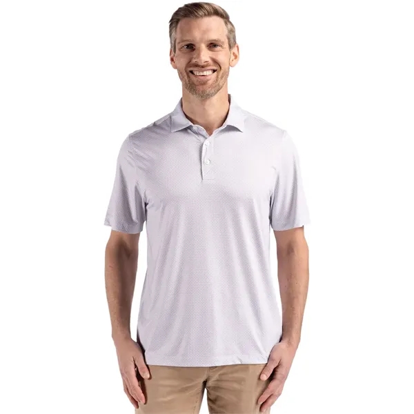 Men's polo with short sleeves, 4-way stretch, and UPF50+ sun protection.... from ASI 47965 Cutter & Buck
