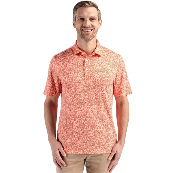 Men's polo with short sleeves, 4-way stretch, moisture-wicking performance, and UPF50+... from ASI 47965 Cutter & Buck