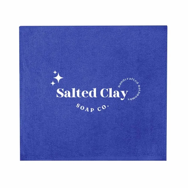 15.5" x 13.25" rally towel made of terry cloth.... from ASI 63549 Jornik Manufacturing Corp