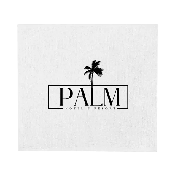 15.5" x 13.25" rally towel made of terry cloth.... from ASI 63549 Jornik Manufacturing Corp