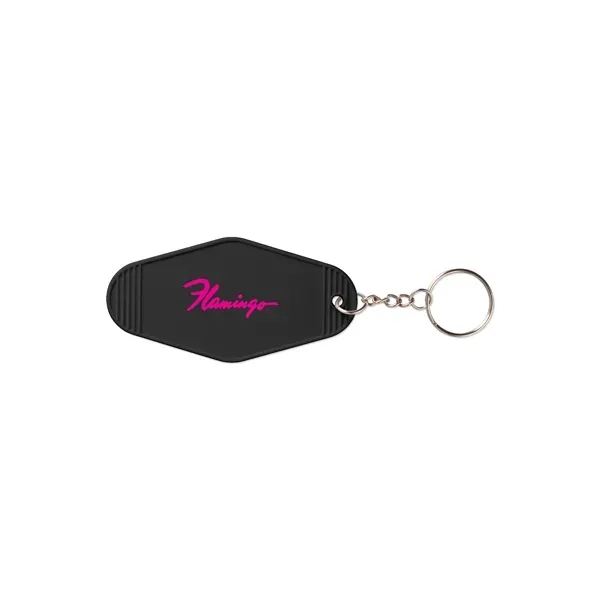 Plastic motel keychain with a split ring.... from ASI 98360 WOWLine / WOWLine®