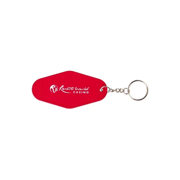 Plastic motel keychain with a split ring.... from ASI 98360 WOWLine / WOWLine®