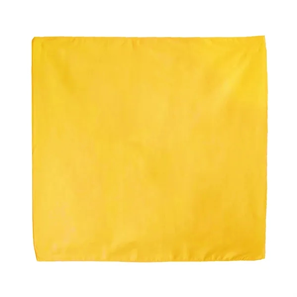 100% cotton, square bandanna w/ 1-color imprint. Measures 22" x 22",... from ASI 92980 WOV-IN® / Promopet