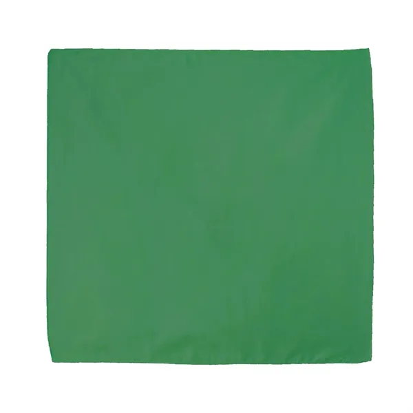 100% cotton, square bandanna w/ 1-color imprint. Measures 22" x 22",... from ASI 92980 WOV-IN® / Promopet