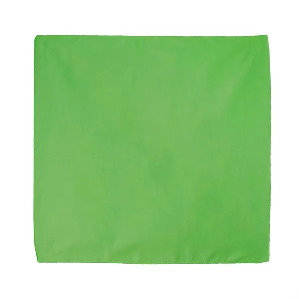 100% cotton, square bandanna w/ 1-color imprint. Measures 22" x 22",... from ASI 92980 WOV-IN® / Promopet