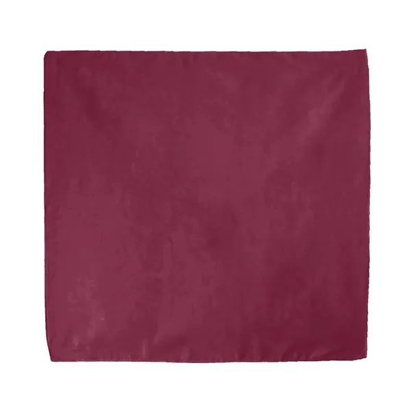 100% cotton, square bandanna w/ 1-color imprint. Measures 22" x 22",... from ASI 92980 WOV-IN® / Promopet