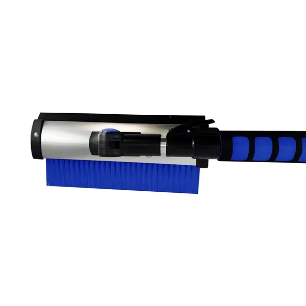 Snow brush with squeegee, pivoting head, lock and extension pole... from ASI 63698 Justin Case®