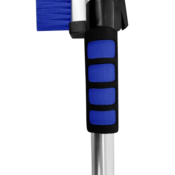 Snow brush with squeegee, pivoting head, lock and extension pole... from ASI 63698 Justin Case®