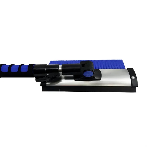 Snow brush with squeegee, pivoting head, lock and extension pole... from ASI 63698 Justin Case®
