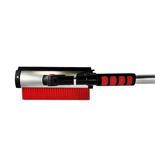 Snow brush with squeegee, pivoting head, lock and extension pole... from ASI 63698 Justin Case®